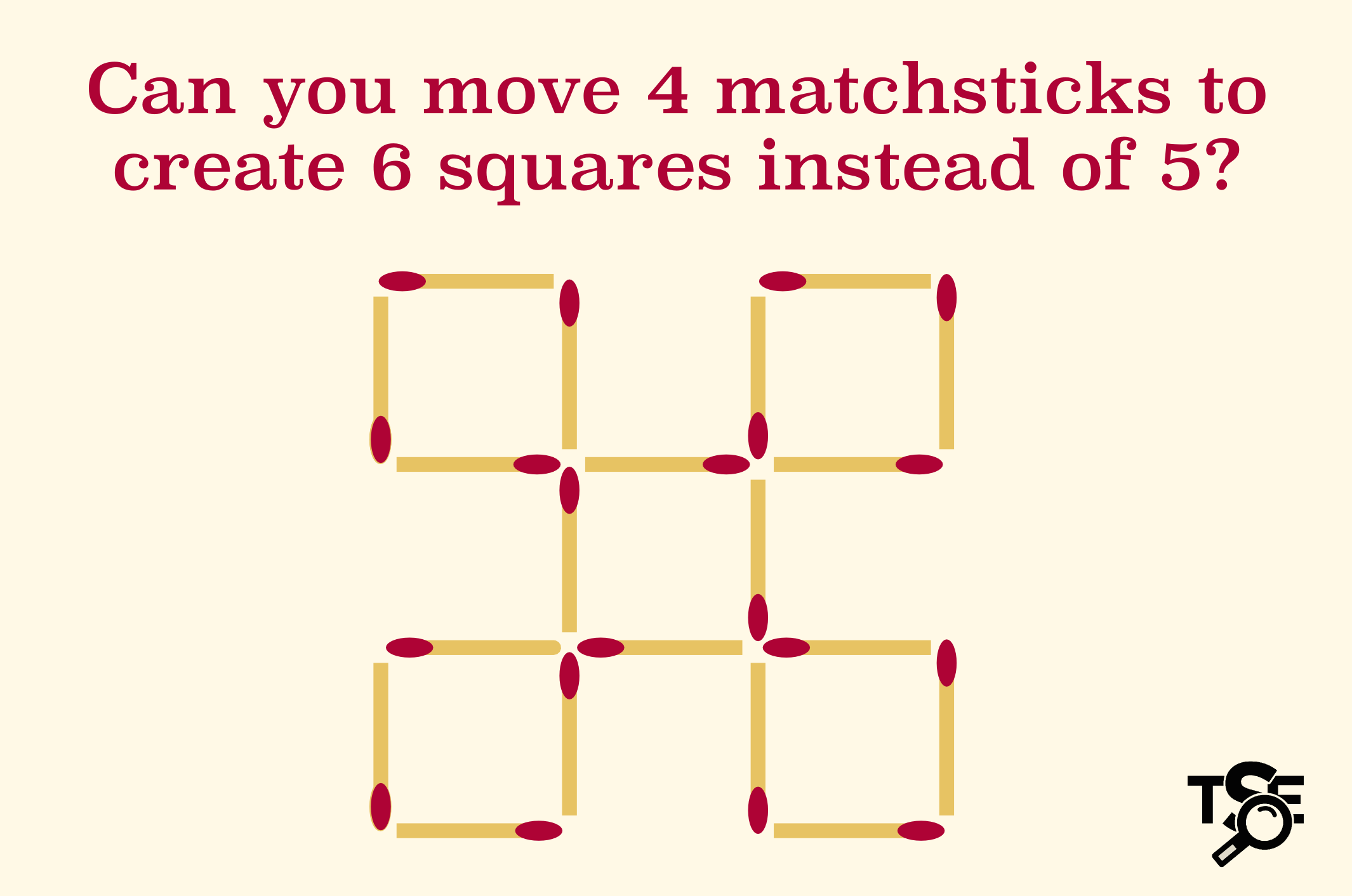 Difficult Matchstick Puzzles