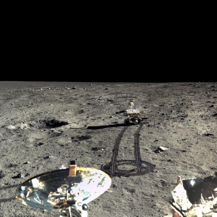 Surface of the moon, Yutu