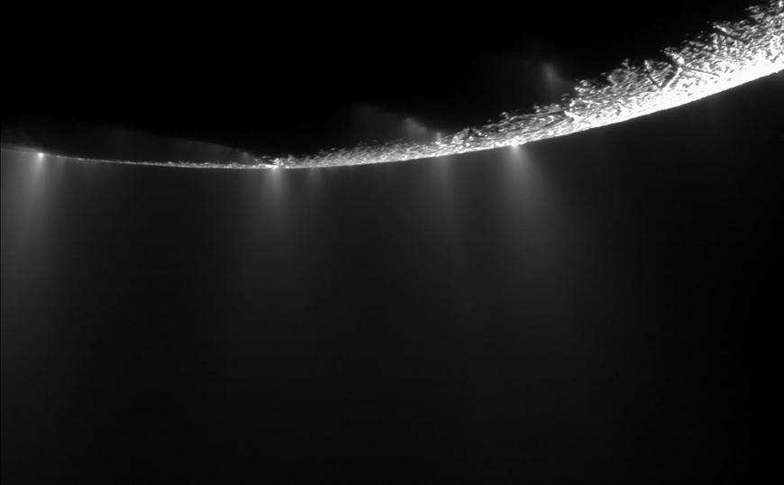 Dramatic plumes, both large and small, spray water ice out from many locations along the famed &quot;tiger stripes&quot; near the south pole of Saturn&#039;s moon Enceladus.