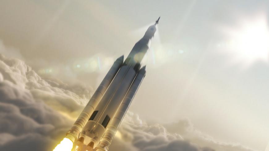 Artist&#039;s Concept of Space Launch