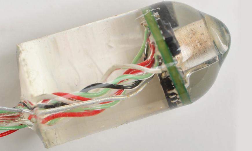 Ingestible sensor can monitor heart and breathing rates from within the gut