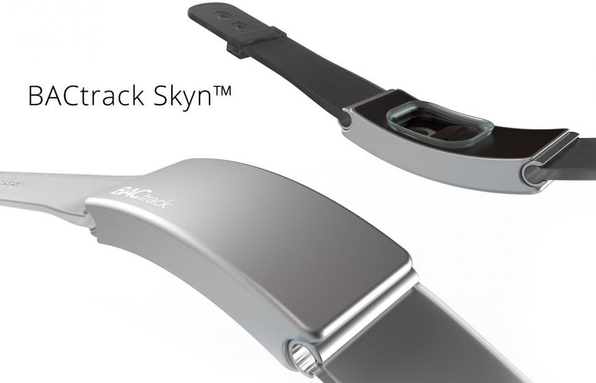 Skyn, a blood alcohol detect you wear on your wrist