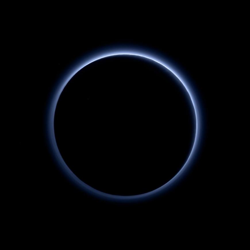 Pluto Blue Haze