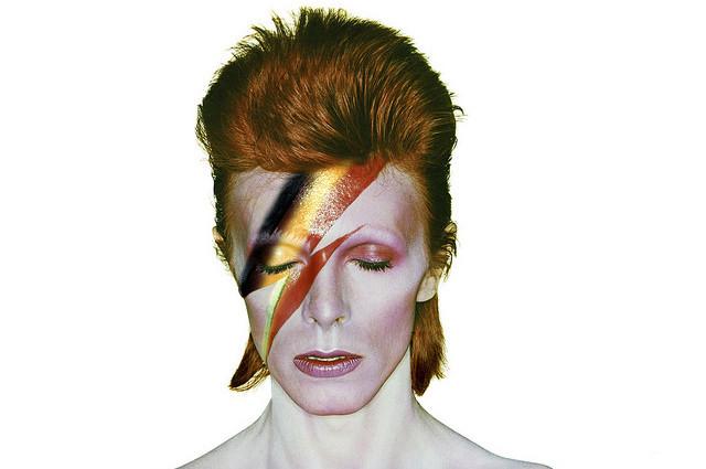 David Bowie album cover, Aladdin Sane