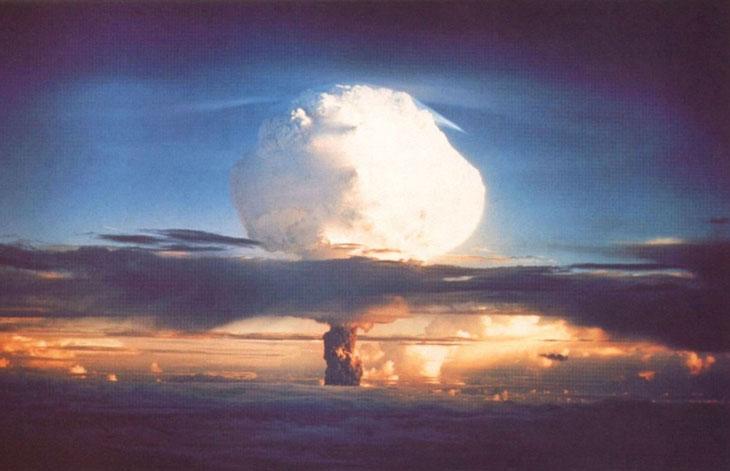 Ivy Mike, the world&#039;s first thermonuclear (hydrogen bomb) test, November 1, 1952