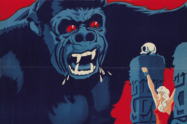 Danish movie poster for King Kong (1933)