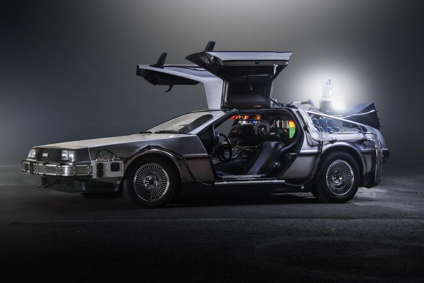DeLorean Time Machine from Back to the Future