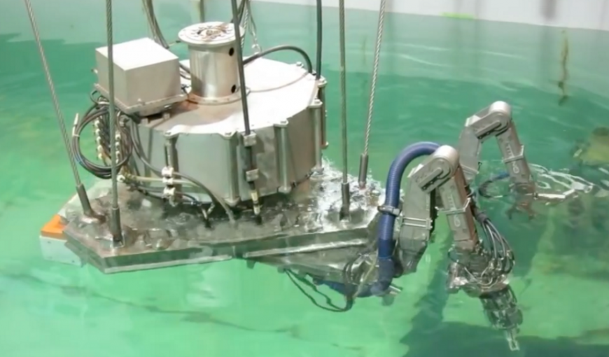 Robot designed to collect fuel rods at the Fukushima site