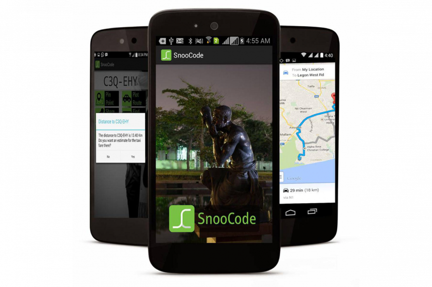 SnooCode app on a smartphone