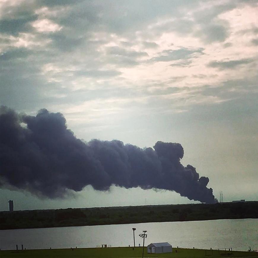 spacex explosion