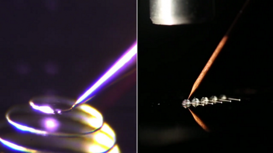 Laser-assisted 3D printing