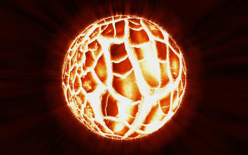 Artist&#039;s impression of an exploding star