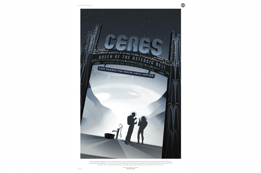 Retro Ceres poster