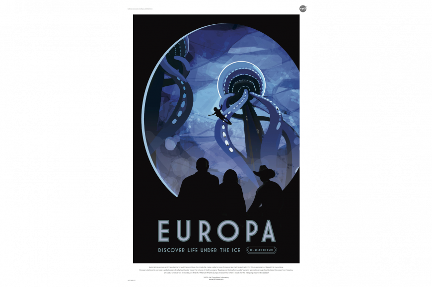 retro europa poster