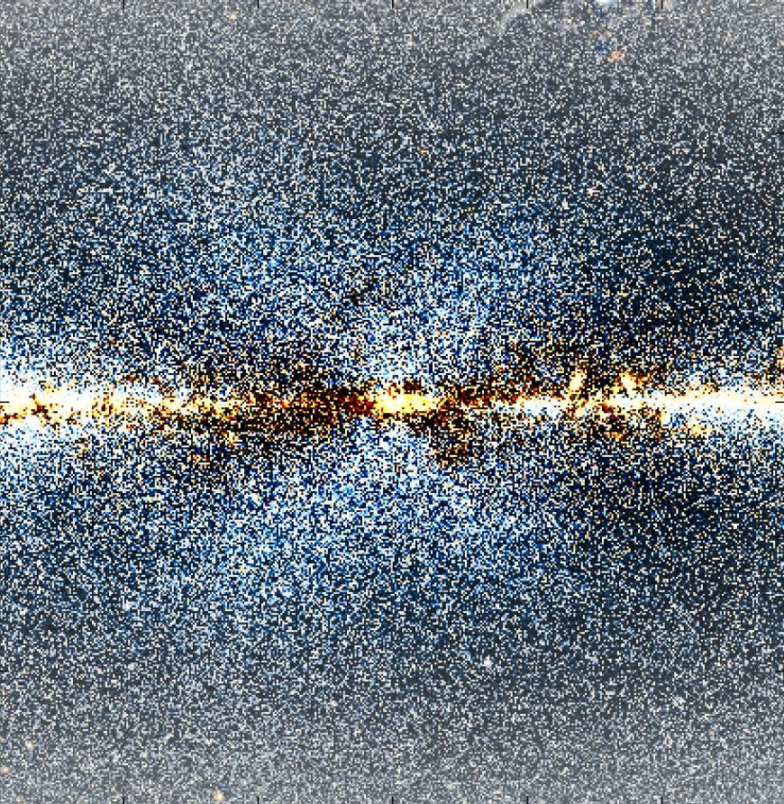 Close-up of the Milky Way&#039;s bulge with X-shape 