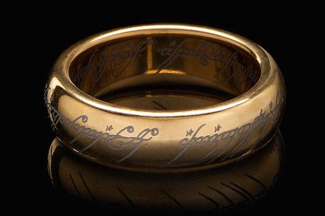 The One Ring from the Lord of the Rings