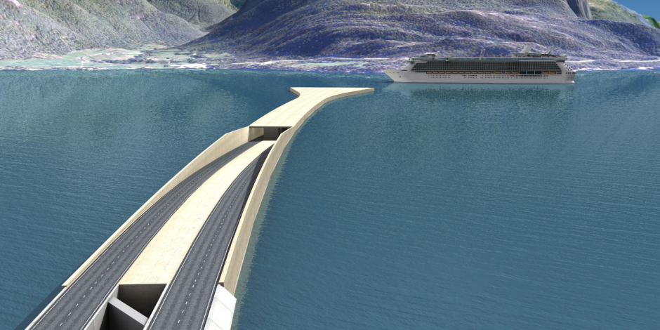 Image result for Floating Underwater Tunnels Planned for Norway