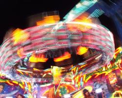 Merry-Go-Round ride at a fairground
