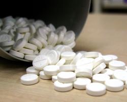 Bottle of white pills, Temazepam