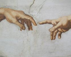 The Creation Michelangelo Vatican Museums Italy