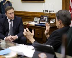 Elon Musk meets with Texas Governor Rick Perry