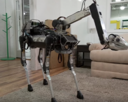 Spot Mini, a robotic dog by Boston Dynamics