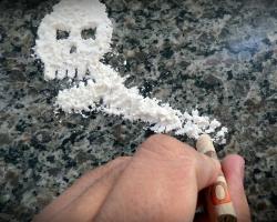 Cocaine, skull of death