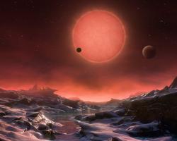 3 exoplanets orbit TRAPPIST-1