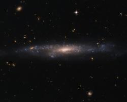 NASA/ESA Hubble Space Telescope image captures the galaxy UGC 477