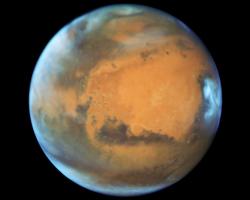 Mars Hubble photo