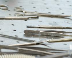 Surgical tools, scalpel, scissors