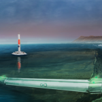 Hyperloop One underwater route