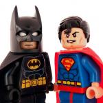 Batman and superman lego